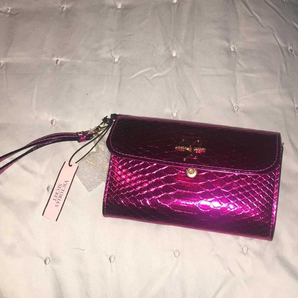 Victoria Secret hot pink wallet